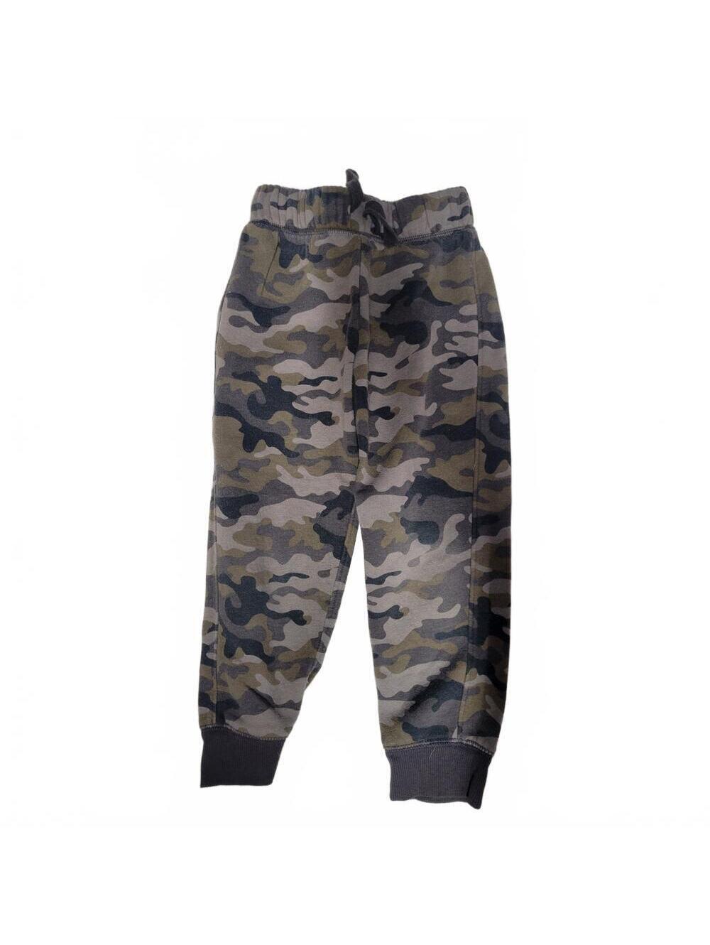 Jumping Beans Camo Fleece Lined Pull On Joggers Boys Size 4
